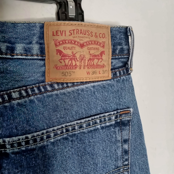 Levi's 505 Men's Relaxed fit Jeans - Picture 3 of 5